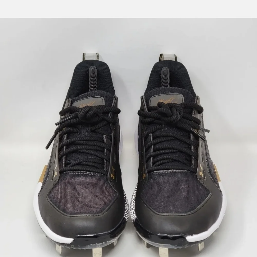Under Armour Harper 6 Low ST Baseball Cleats Black 3024315-001 Mens Size 8.5 NEW